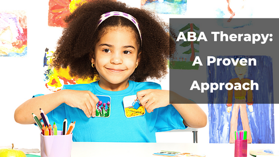 child learning with ABA therapy